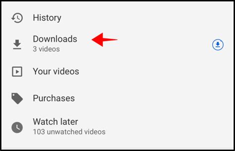 Click on the menu icon represented by three dots at the top right corner of your screen. . Where do downloaded youtube videos go